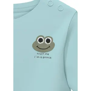 Μακρυμάνικο T-shirt με στρογγυλή λαιμόκοψη και εκτύπωση μπροστά για μωρά s.Oliver image-6