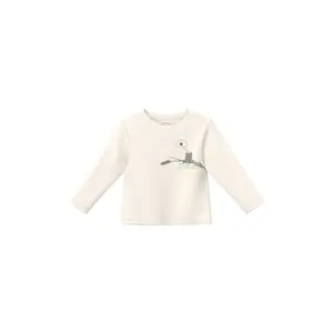 Camiseta de manga larga impresa en la parte delantera y con botones a presión en los lados para bebés s.Oliver image-2