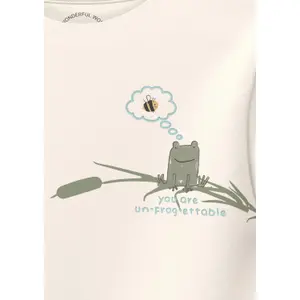 Camiseta de manga larga impresa en la parte delantera y con botones a presión en los lados para bebés s.Oliver image-3