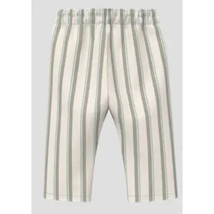 Gestreepte dubbele stof broek met elastische taille voor baby's s.Oliver image-4
