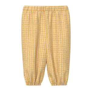 Checkered Trousers with Elastic Waist and Elastic Hem for Babies s.Oliver image-1