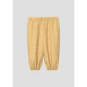 Checkered Trousers with Elastic Waist and Elastic Hem for Babies s.Oliver image-4