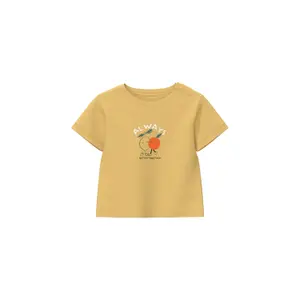 Front Printed T-Shirt with Snap Buttons on Sides for Baby s.Oliver image-2
