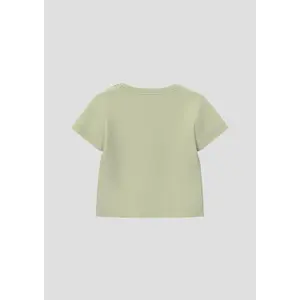 Front Printed T-Shirt with Snap Buttons on Sides for Baby s.Oliver image-4