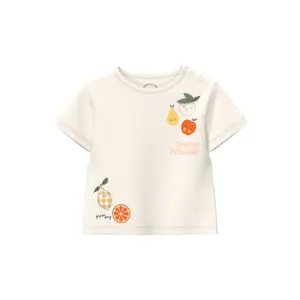 Baby T-shirt with Front Print and Snap Buttons s.Oliver image-0