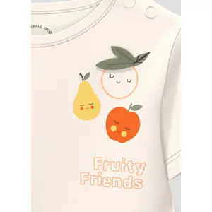 Baby T-shirt with Front Print and Snap Buttons s.Oliver image-3