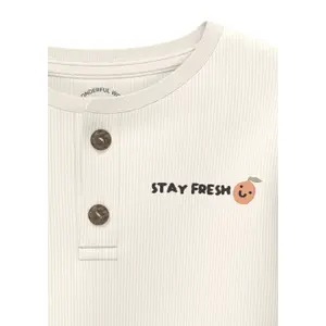 T-shirt con pattina e ricamo per neonati s.Oliver image-6