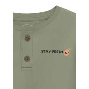 T-shirt con pattina e ricamo per neonati s.Oliver image-6