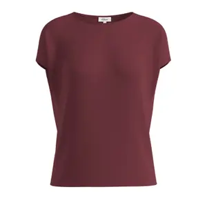 T-shirt από ρέον ύφασμα με χυτές ώμους γυναικείο s.Oliver image-0