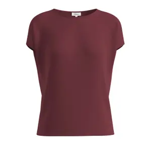 T-shirt από ρέον ύφασμα με χυτές ώμους γυναικείο s.Oliver image-5