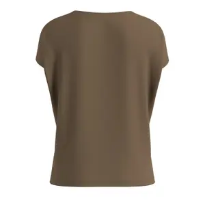 T-shirt από ρέον ύφασμα με χυτές ώμους γυναικείο s.Oliver image-1