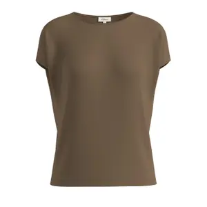 T-shirt από ρέον ύφασμα με χυτές ώμους γυναικείο s.Oliver image-5