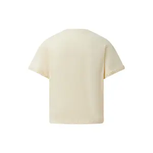 Zonder mouwen T-shirt van gemêleerd katoen V-hals casual pasvorm dames s.Oliver image-1