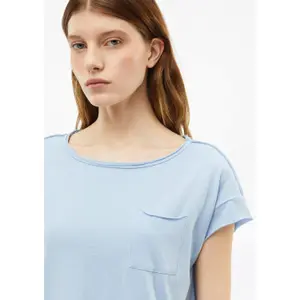 Αμάνικο T-shirt από jersey με στρογγυλή λαιμόκοψη και τσέπη στηθους γυναικείο s.Oliver image-3
