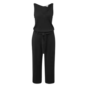 Αμάνικτη φόρμα από μαλακό interlock jersey με ζώνη για γυναίκες s.Oliver image-0