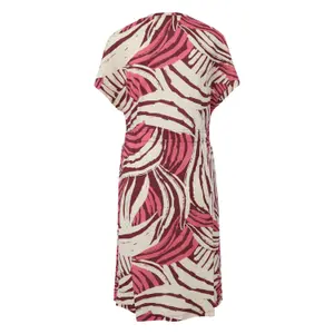 Vestido sin mangas de jersey con cordón ajustable y dobladillo acampanado mujer s.Oliver image-1