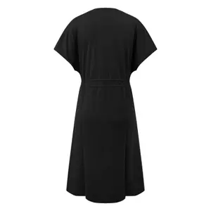 Vestido sin mangas de jersey con cordón ajustable y dobladillo acampanado mujer s.Oliver image-1