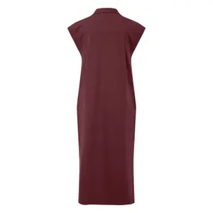 Midikleid mit V-Ausschnitt und Raffung für Frauen s.Oliver image-1