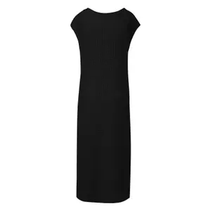 Leichte Jersey Kleid mit Lochmuster und Rundhalsausschnitt für Frauen s.Oliver image-1