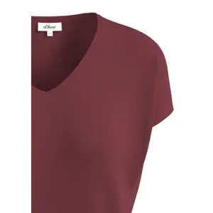 Γυναικείo Αμάνικο T-shirt με V Λαιμό από Μαλακή Μείγμα Βισκόζης s.Oliver image-4