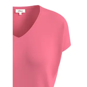 Γυναικείo Αμάνικο T-shirt με V Λαιμό από Μαλακή Μείγμα Βισκόζης s.Oliver image-4
