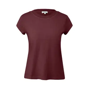 Τ-Shirt Μαλακό με Στρογγυλή Λαιμόκοψη από Τζέρσεϊ Βαμβακερό ΜΕΓΕΘΟΣ ΓΥΝΑΙΚΑ s.Oliver image-0