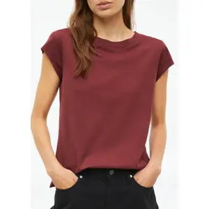 Τ-Shirt Μαλακό με Στρογγυλή Λαιμόκοψη από Τζέρσεϊ Βαμβακερό ΜΕΓΕΘΟΣ ΓΥΝΑΙΚΑ s.Oliver image-3
