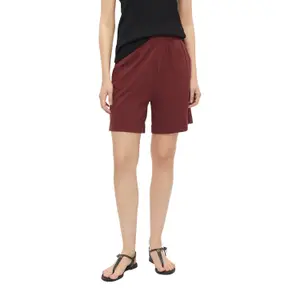 Soft Jersey Shorts with Elastic Waist and Side Slit for Women s.Oliver image-2