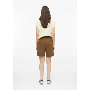 Soft Jersey Shorts with Elastic Waist and Side Slit for Women s.Oliver image-4