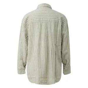 Gestreifte Leinenmischung Bluse mit Brusttasche für Damen s.Oliver image-1