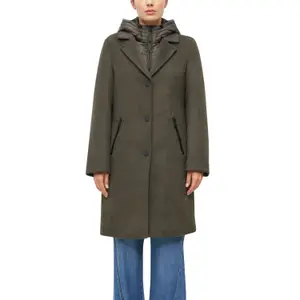 Women's Hybrid Wool Coat with Removable Hood s.Oliver image-2