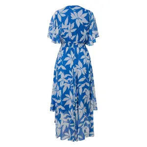 Damen Chiffon Kleid mit Allover-Print und Raffung s.Oliver image-1
