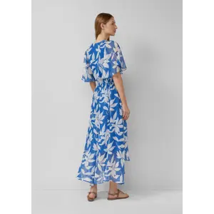 Damen Chiffon Kleid mit Allover-Print und Raffung s.Oliver image-4