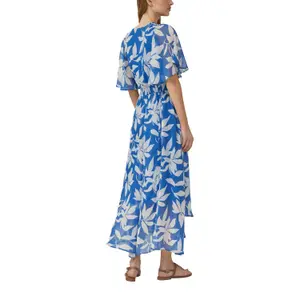 Damen Chiffon Kleid mit Allover-Print und Raffung s.Oliver image-5