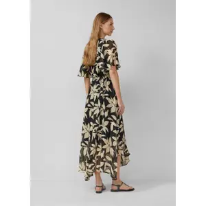 Damen Chiffon Kleid mit Allover-Print und Raffung s.Oliver image-4