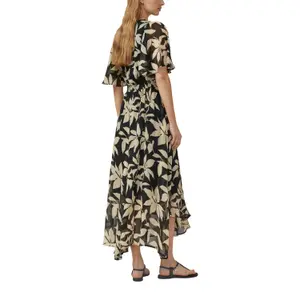 Damen Chiffon Kleid mit Allover-Print und Raffung s.Oliver image-5