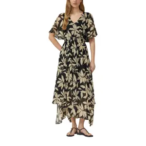 Damen Chiffon Kleid mit Allover-Print und Raffung s.Oliver image-6