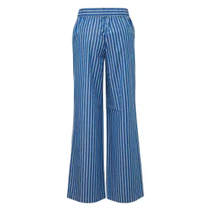 Pantalones listrados de corte descontraído senhora s.Oliver image-1