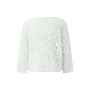 Oversized Knit Jumper with Boat Neck and 3/4 Sleeves Women s.Oliver image-1