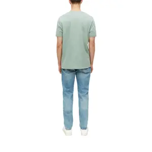 T-shirt από jersey με εκτυπωμένο λογότυπο και στρογγυλή λαιμόκοψη s.Oliver image-5