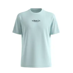 T-shirt από jersey με εκτυπωμένο λογότυπο και στρογγυλή λαιμόκοψη s.Oliver image-0