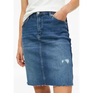 Leichte Jeans-Rock mit rohem Saum für Damen s.Oliver image-3
