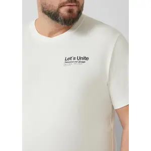 T-shirt από jersey βαμβακιού με artwork και στρογγυλή λαιμόκοψη s.Oliver image-3