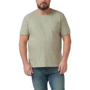 T-shirt από ζέρσεϊ βαμβακερό με τσέπη στο στήθος και στρογγυλή λαιμόκοψη s.Oliver image-2