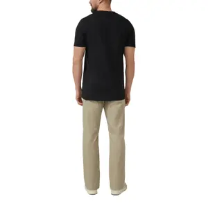 T-shirt από ζέρσεϊ με V λαιμόκοψη και εκτύπωση λογότυπου s.Oliver image-5