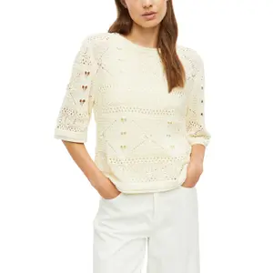 Pull bohème en maille de haute qualité à col bateau femme s.Oliver image-6