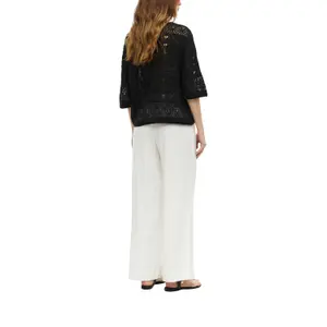 Pull bohème en maille de haute qualité à col bateau femme s.Oliver image-5