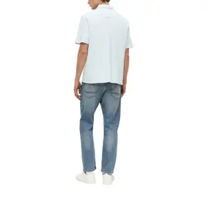 Chemise en coton avec col italien et poche poitrine s.Oliver image-5