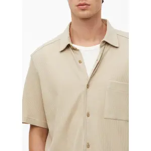 Chemise en coton avec col italien et poche poitrine s.Oliver image-3