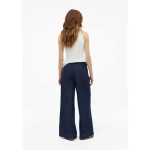 Jeans Regular Fit Hohe Taille Extra Weite Beine Damen s.Oliver image-4